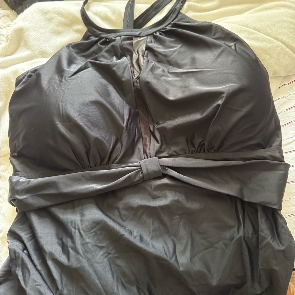 Elegant Black Halter Dress